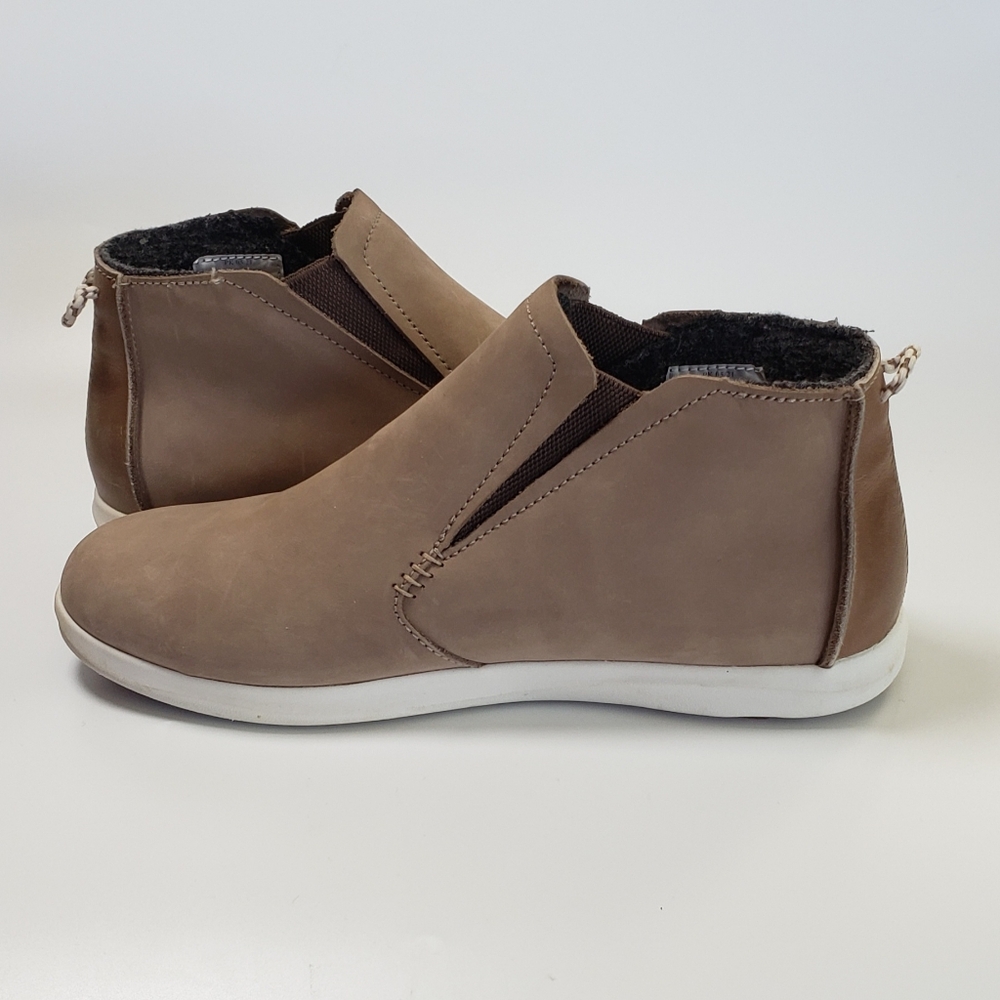 Olukai hawai'iloa Manu Hope Bootie in Taupe Grey Size 8.5 - Picture 4 of 15